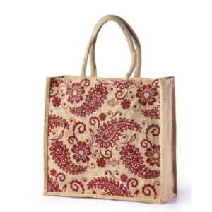 traditional designer jute bag